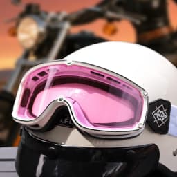 BOLLFO Retro Helmet Goggles for Motorcycle Outdoor Cycling and Skiing Glasses