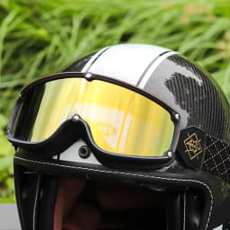 BOLLFO Retro Helmet Goggles for Motorcycle Outdoor Cycling and Skiing Glasses