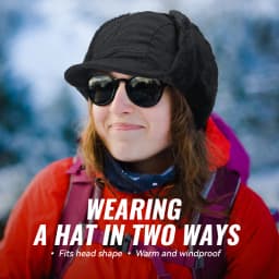 WRELS Thermal Winter Earflap Hat Warm Trooper Hunting Hat Windproof Cap with Ear Flaps Cycling Motorcycle Outdoor Winter Hat