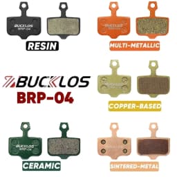 25 Pairs BUCKLOS Bicycle Disc Brake Pads for SRAM DB1 DB3 DB5 Resin Ceramic Bike Hydraulic Brake Pads for SRAM AVID ELIXIR Brake