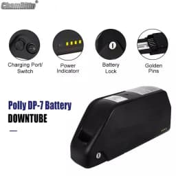 Cham Rider 36V 48V 52V 60V 72V 1000W EBike Battery 25Ah 30 40 45 50 60Ah Electric Vehicle Bicycle Lower Tube 2000W Litio Battery