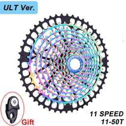 ZTTO 11 Speed Mountain Bike Freewheel Bicycle Cassette 11S 11-50T 40 42 46 52T MTB HG Hub 11S Gravel Bike Sprocket XX1 gx m9000