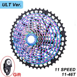 ZTTO 11 Speed Mountain Bike Freewheel Bicycle Cassette 11S 11-50T 40 42 46 52T MTB HG Hub 11S Gravel Bike Sprocket XX1 gx m9000