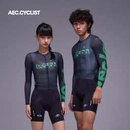 AEC.CYSLIST 2026 New Women's Cycling Jersey Spring Men Long Sleeve Cycling Tops YKK Zipper Cycling Clothing Breathable