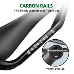 WILDSIDE Ultralight Mimic Lightweight Bicycle Saddle S Boody Road Bike Saddle Men Women Geometry Comfort Cycling Cushion Seat