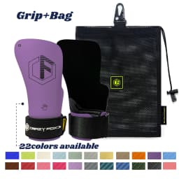 Grips Cross Training Palm Protection Bags Chalkless Material for Pull Up Weightlifting Anti-slip Fitness Workout Calleras