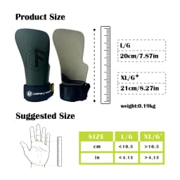 Grips Cross Training Palm Protection Bags Chalkless Material for Pull Up Weightlifting Anti-slip Fitness Workout Calleras
