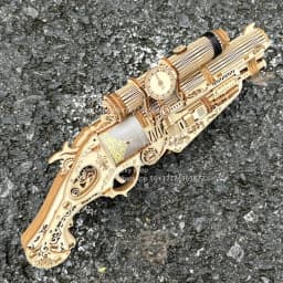 Pistol Model Miniature Building Kit Mechanical Gear Children's Birthday Gift