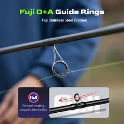 【From Poland】HANDING 1.98-2.44m Fishing Rod Magic L Fishing Rods MF/F Action 1.5-40g Lure Weight Rods for All-round Fishing for Trout Fishing Bass Fishing and Pike Fishing A Variety Lure Weghts EVA Fishing Handle and Cork Handle