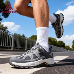 HUMTTO Hiking Shoes for Man Breathable Trekking Sneakers Mens Tennis Running Sneaker Men's Casual Sport Luxury Designer Trainers