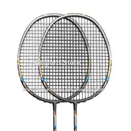 Lightest 10U Carbon Fiber Badminton Rackets Strung High Tension 22-35LBS Professional G4 13KG Racquet Speed Sports For Adult