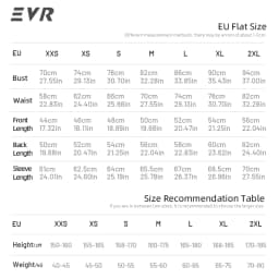 EVR Women's Road Cycling Jersey Long-sleeved Sun Protection Quick-drying Outdoor Cycling Jersey High Elastic Breathable Cycling