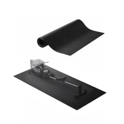 SucceBuy Treadmill Mat for Carpet Floor Exercise Equipment Mat for Elliptical Walking Pad High Density PVC Protector for Home