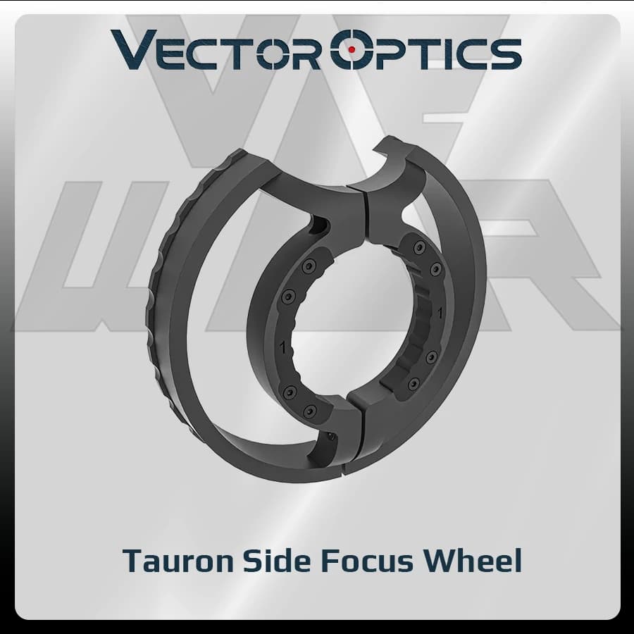 Vector Optics Tauron Scope Side Focus Wheel Diameters of 38.5Mm/36.3Mm/34.5Mm 6061-T6 Aluminum Alloy