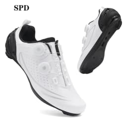 Unisex Cycling Shoes Breathable SPD Road Cycling Shoes Professional MTB Mountain Cycling Shoes Lockless Training Cycling Shoes