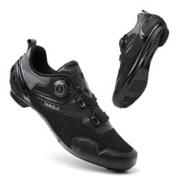 Men's Cycling Shoes Professional MTB Mountain Bike Shoes Knitted Breathable SPD Road Lock Shoes Ladies SPD Cleats Cycling Shoes