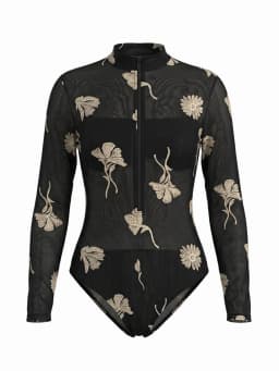 Women's 2026 New Long Sleeve One Piece Swimsuit SPF Sun Protection Swimwear Long Pants Quick Dry Sexy Beach Suit Beachwear