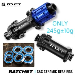 RYET Road Bike Hubs SuperLight 245g 36T Rachet Centerlock Ceramic Bearing Road Disc Brake Bicycle Hubsets Cycling Accessories
