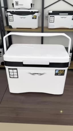 10L 18L 22L 32L 48L Fishing Cooler Box Tackle Box Outdoor Tank Case Gear Tools Fish Storage Sea Fishing With Portable Air Holes