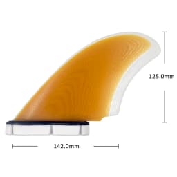 UPSURF FCS 2 Quad Fins RM Surfboard Fins Top Performance Glass Twin Rear Fins+Twin Keels Surf Fins Dual Tabs Surfing 2/4 Fins