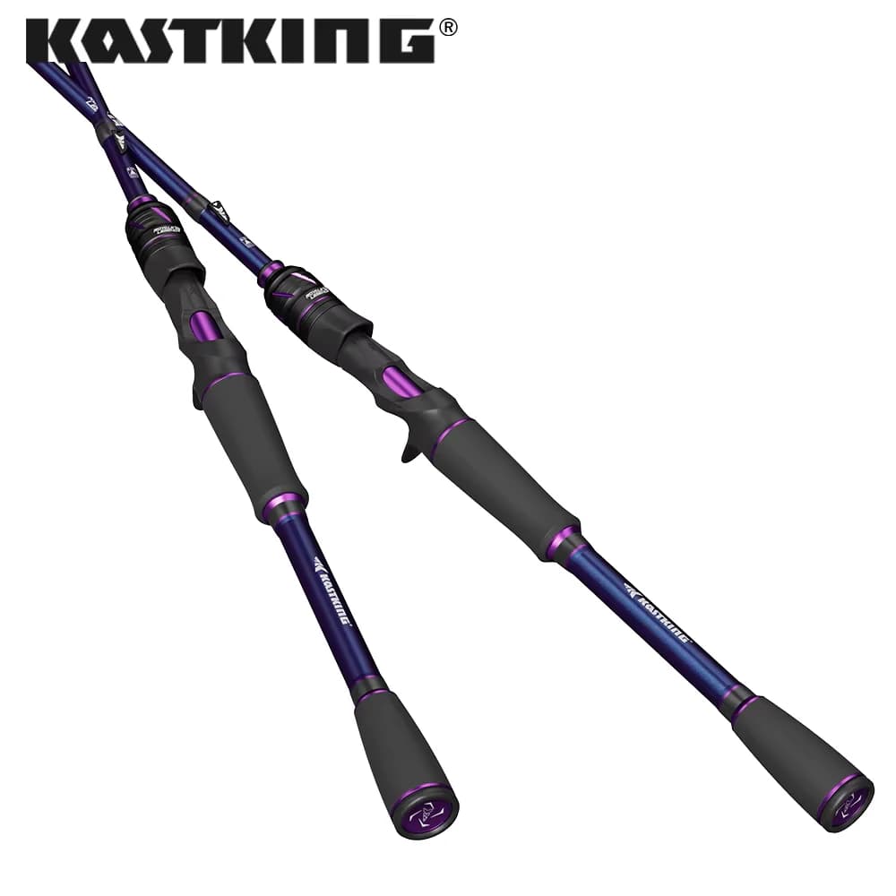 KastKing Royale Legend III Carbon Spinning Casting Fishing Rod with 2.13m2.4m Baitcasting Rod for Bass Pike Fishing