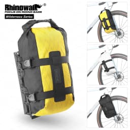 Rhinowalk Bike Front Fork Bag Quick Release For Mtb Road Gravel Bike Bikepacking Cycling Storage Bag Support Up 15 Kg