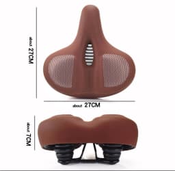 Bicycle Seat Cushion Widening Thickening Soft Comfortable Bike Saddle for Mtb Road Bike Electric Bicycle Mountainbike Accessoir