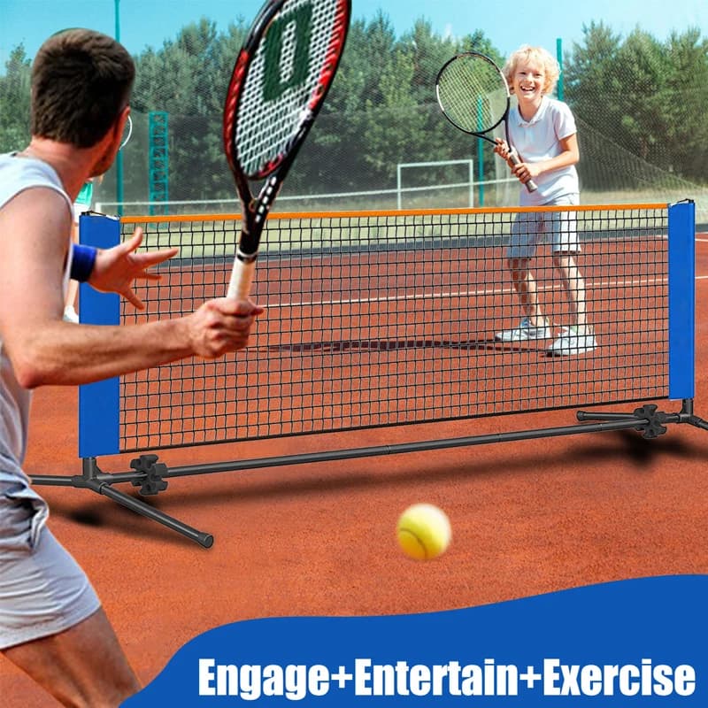 10ft Amazon Metal Frame Pickleball Net Portable Pickleball Rack, Tennis Rack Cover