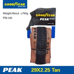Goodyear 29X2.25 MTB Tire Peak Ultimate/ SL Race Mtb Tires 27.5X2.25 Tubeless Ready Optimised for Cross-Country Competition.
