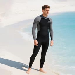 3MM Wetsuits Men Neoprene Diving Surfing Swimming Full Suits Cold Water Keep Warm Zipper Water Sports Full Diver Suit