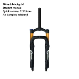 MAGICBROS Electric Bike Fork Air Suspension 20 26inch 4.0 Fork Snow Bike E-bike 9*135MM Damping Adjustment Fat Bike Air Fork