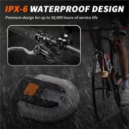 A51Q-Alarm Integrated 4Pcs Turn Signals For Bicycles With Remote Control/Waterproof Strobe Bike Tail Light Rear Light