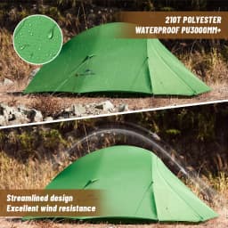 Naturehike 2026 New Cloud Base Tent Ultralight Waterproof Large Foyer Shelter Tent Travel 1-2 Person Portable Camping Tents