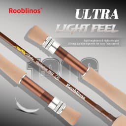 ROOBLINOS Fly Fishing Rod 4/5wt,9ft(2.7m)Ultra Lite,Carbon Rod,Freshwater Fly Rods,JIT,2026 New Fishing Rod