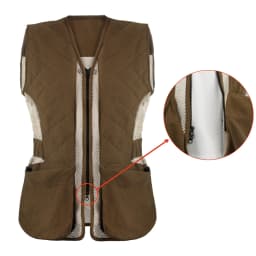 GUGULUZA Breathable Mesh Hunting Vests Multi-Pocket Tactical Vest Outdoor Shooting Training Jacket for Hunting Fishing Hiking