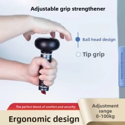 Adjust Grip Strength Wrist Strength Forearm Trainer Grip Strength Wrist Arm Aluminum Alloy Nylon Material