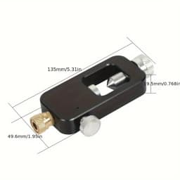 DIDEEP Mini Tank Inflation Device DIN Valve Scuba Adapter for HPA Scuba Fill Station,High Pressure Diving Cylinder Accessories