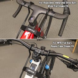 LEBYCLE Bicycle Handlebar Stabilizer MTB Road Bike Handlebar Reinforcement Anti Sway Tool Bike Handlebar Fixing Bracket