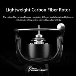 TSURINOYA Carbon Spinning Fishing Reel Kingfisher 800S 1000 1500 1500s Ultralight Weight 135g 10+1BB MicroLure Stream Trout Reel