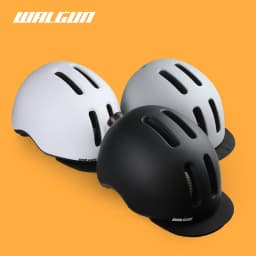 UB-26 Vintage Cycling Helmet with LED Light CE Certified Ultralight EPS Scooter Helmet for Men Women Urban E-Bike Bike Casco