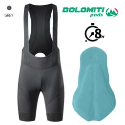 RION Men's Cycling Shorts Pro Bicycle Bib Tights MTB Padded Bike Clothing Italian Dolomiti Pads 8H Roading Biking Bibs Slim Fit