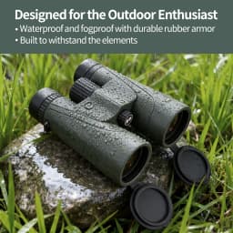 12x50 ED Binoculars for Adults-Professional HD Optical IPX7 Waterproof High Power BAK4 Prism Telescope for Bird Watching Travel