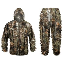 3D Leaves Camouflage Ghillie Suit Lightweight Camouflage Ghillie woodland Camoflage Sniper Airsoft Shooting Hunting Equipment