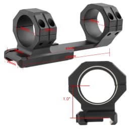 MARCOOL 30MM Tube Hunting Rifles Scope One-piece Ring Mount Picatinny Rail Tactical Optical Scopes Mount 7075 Aluminum