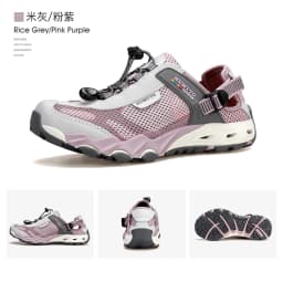 HUMTTO Men Upstream Shoes Outdoor Trekking Wading Aqua Shoes Breathable Mesh Quick drying ankle women Sneakers walking Non-slip