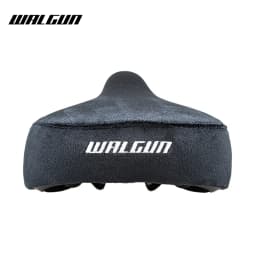 WALGUN BMX Bicycle Saddle Dirt Jump Bike Seat Flannelette with Embroidery Freestyle Racing Dowbhill Saddle for MTB Cycling Parts
