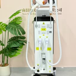 2 IN 1 Hair Removal Machine Beauty Equipment Permanent Hair Reduction Device With Cooling System For Salon Spa
