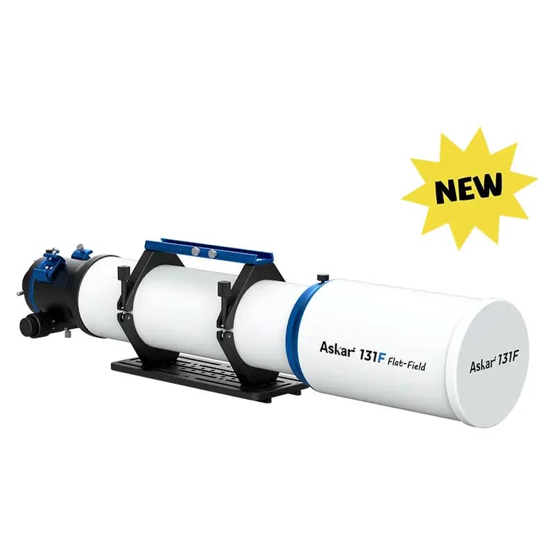 Askar 131F Astronomical Telescope, Large Aperture, Self Leveling Field, Four-Piece Fully Separated, Apo