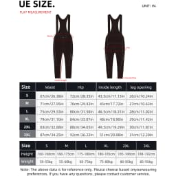 Cheji Men's 3/4 Length Cycling Bib Shorts Quick-Drying Breathable High-Quality Comfortable Fit for Bikers