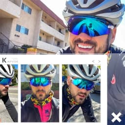 Kapvoe 2026 New Cycling Glasses Sunglasses MTB Bike Glasses Riding Snow Goggles Ski Sports Eyewear for Man Women Skiing Eyewear